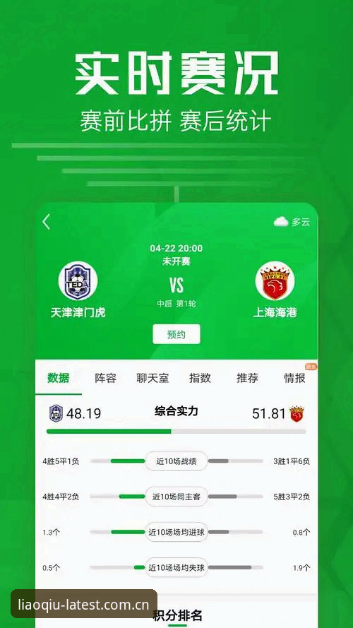 聊球足球比分 足球比分迷必看:5个聊球App隐藏技巧让足球即时比分工具发挥最大效用